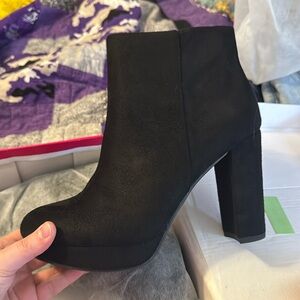 Black booties